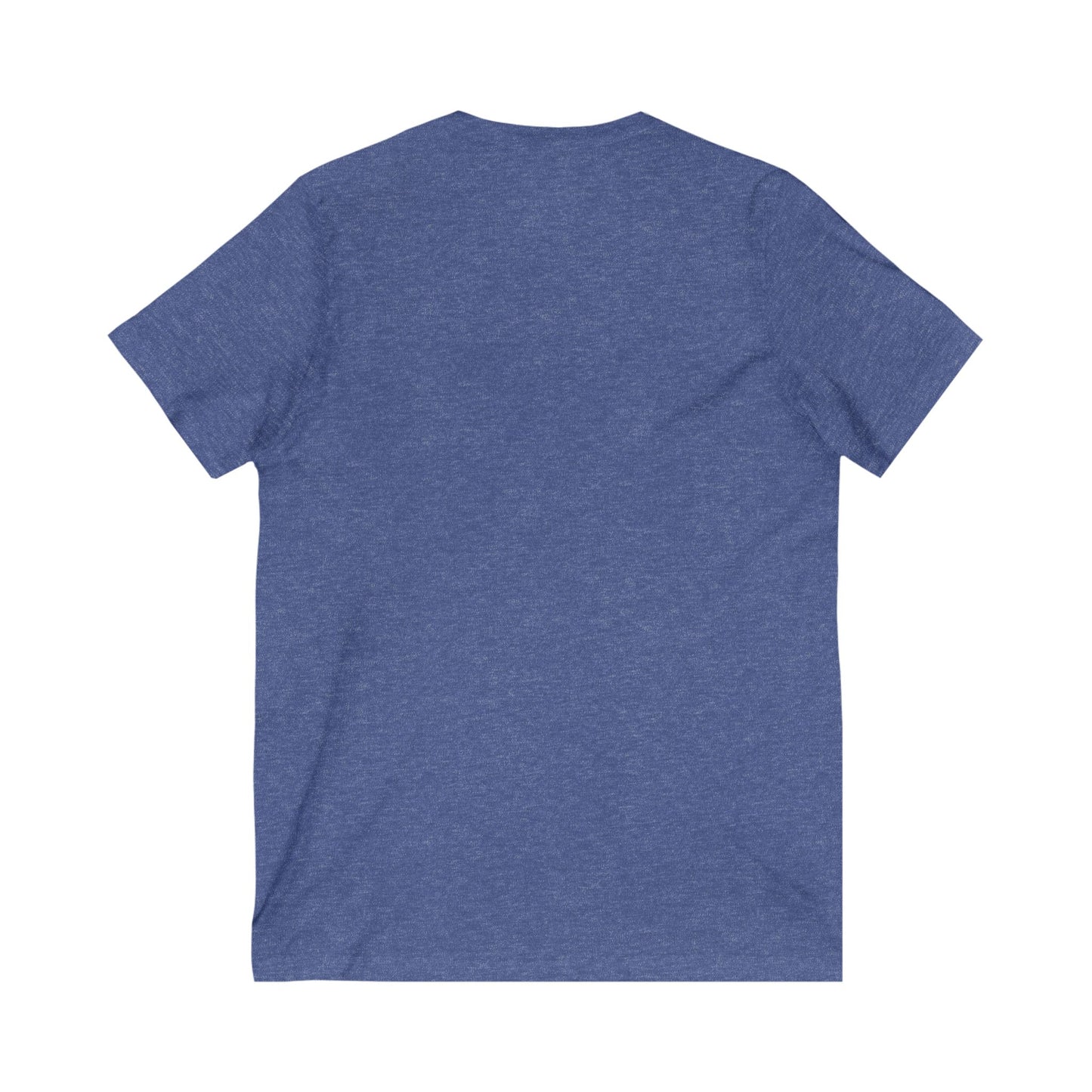 Unisex Jersey Short Sleeve V-Neck Tee LOGO