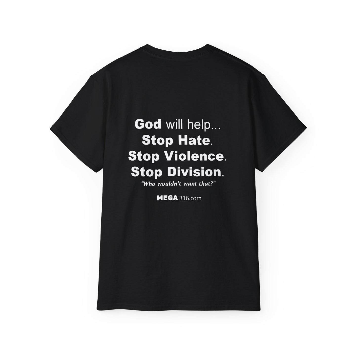Unisex Ultra Cotton Tee Stop Hate MSG