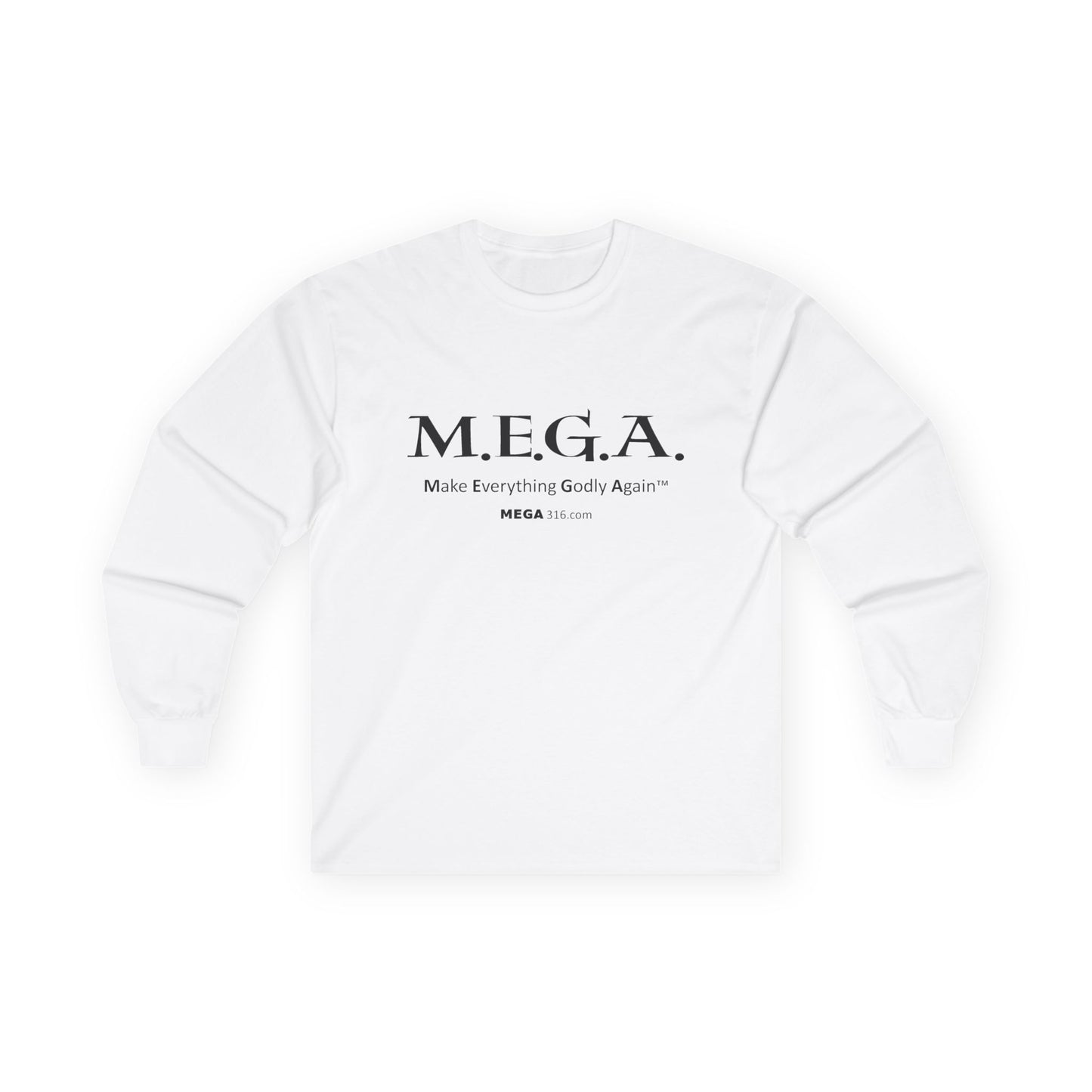 Unisex Ultra Cotton Long Sleeve Tee LOGO