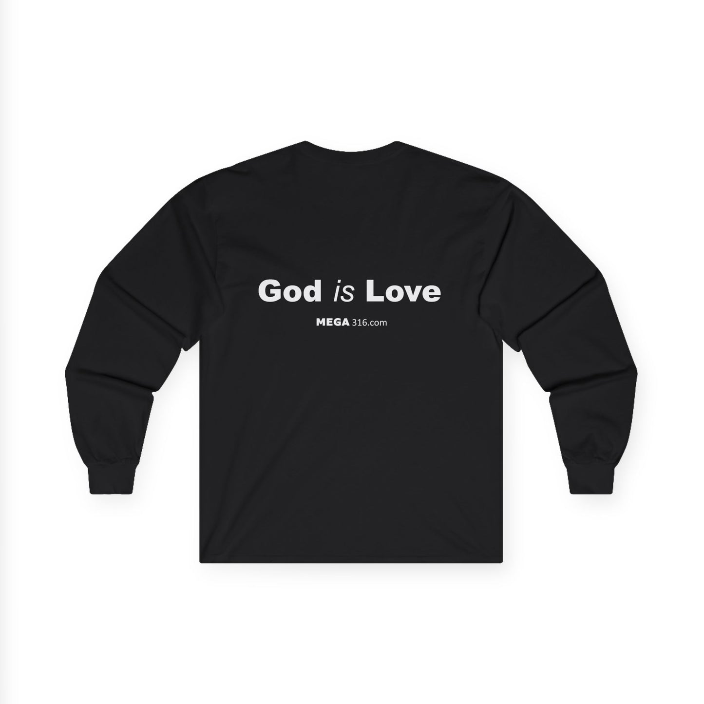 Unisex Ultra Cotton Long Sleeve Tee God is Love MSG