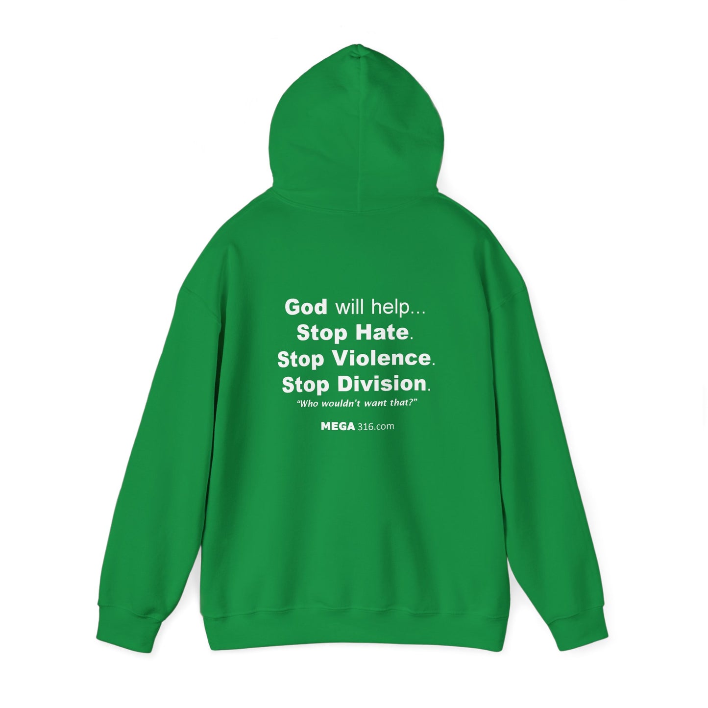 Unisex Heavy Blend™ Hooded Sweatshirt Stop Hate MSG