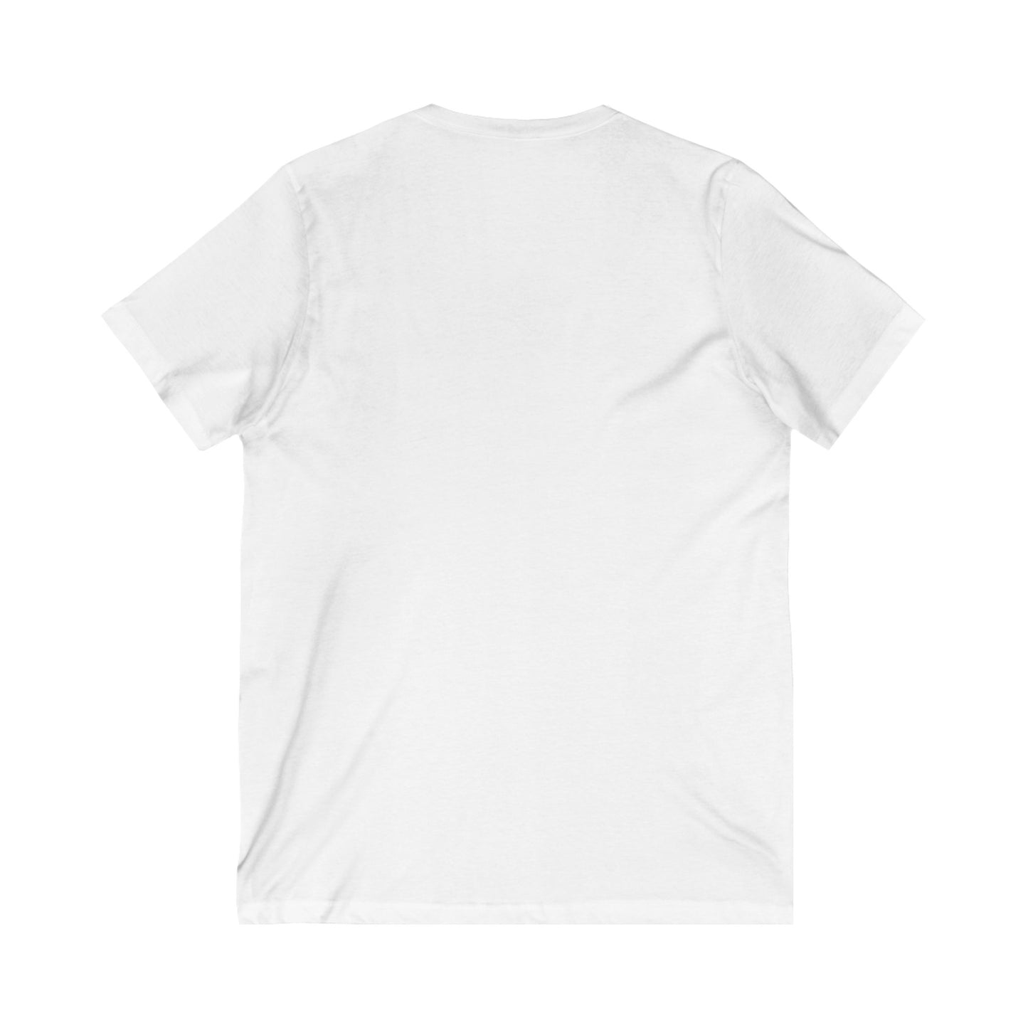Unisex Jersey Short Sleeve V-Neck Tee LOGO