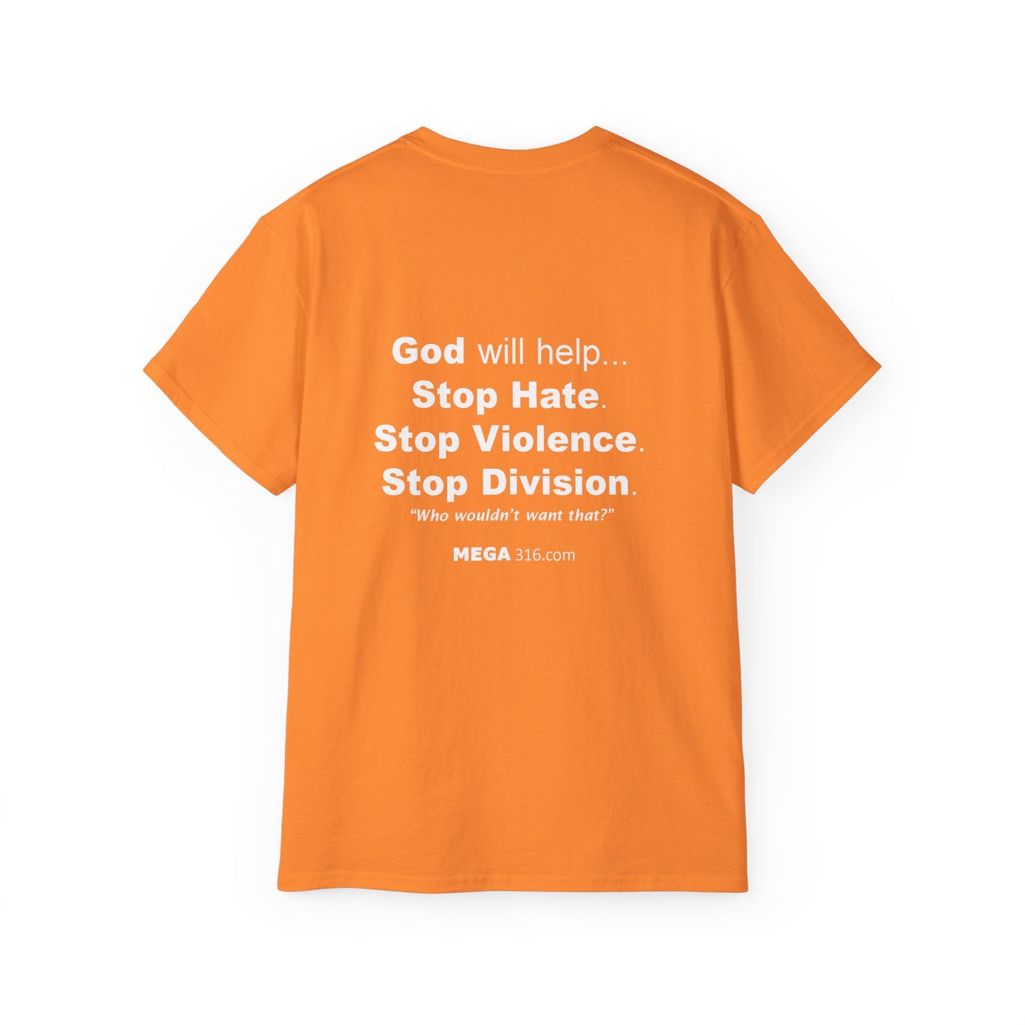 Unisex Ultra Cotton Tee Stop Hate MSG