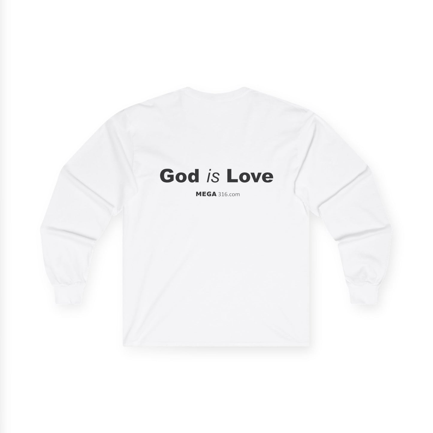 Unisex Ultra Cotton Long Sleeve Tee God is Love MSG