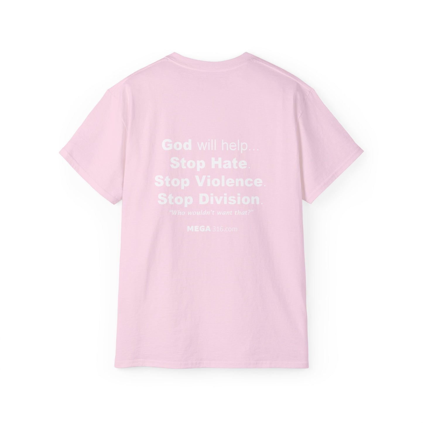 Unisex Ultra Cotton Tee Stop Hate MSG