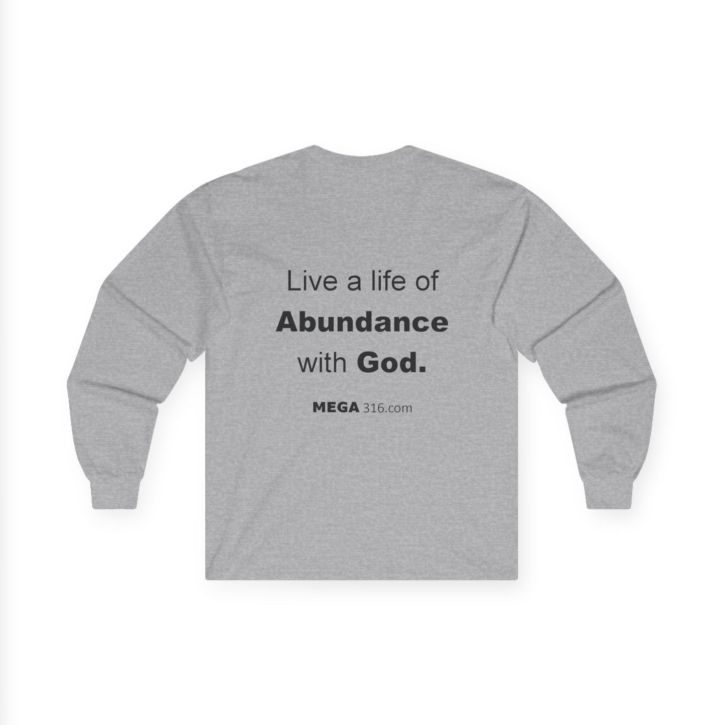 Unisex Ultra Cotton Long Sleeve Tee Abundance MSG