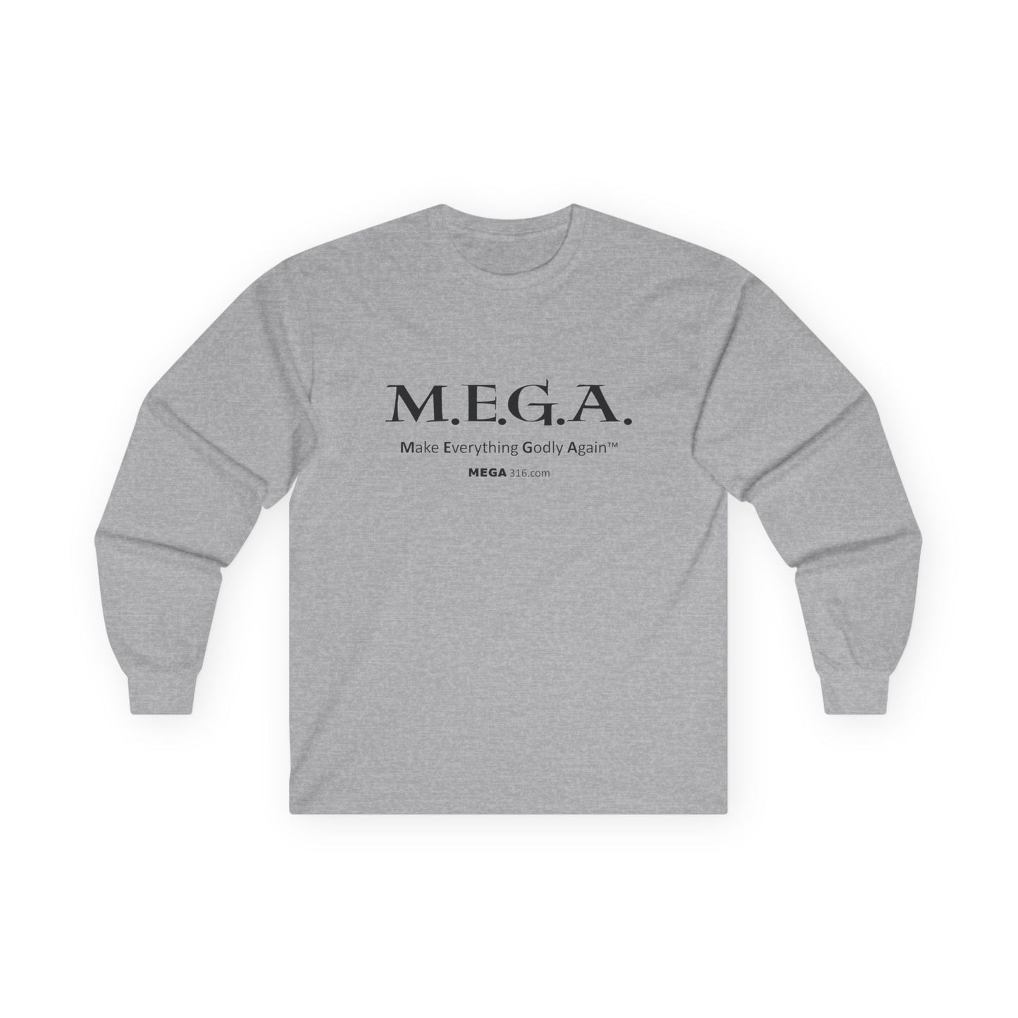 Unisex Ultra Cotton Long Sleeve Tee LOGO