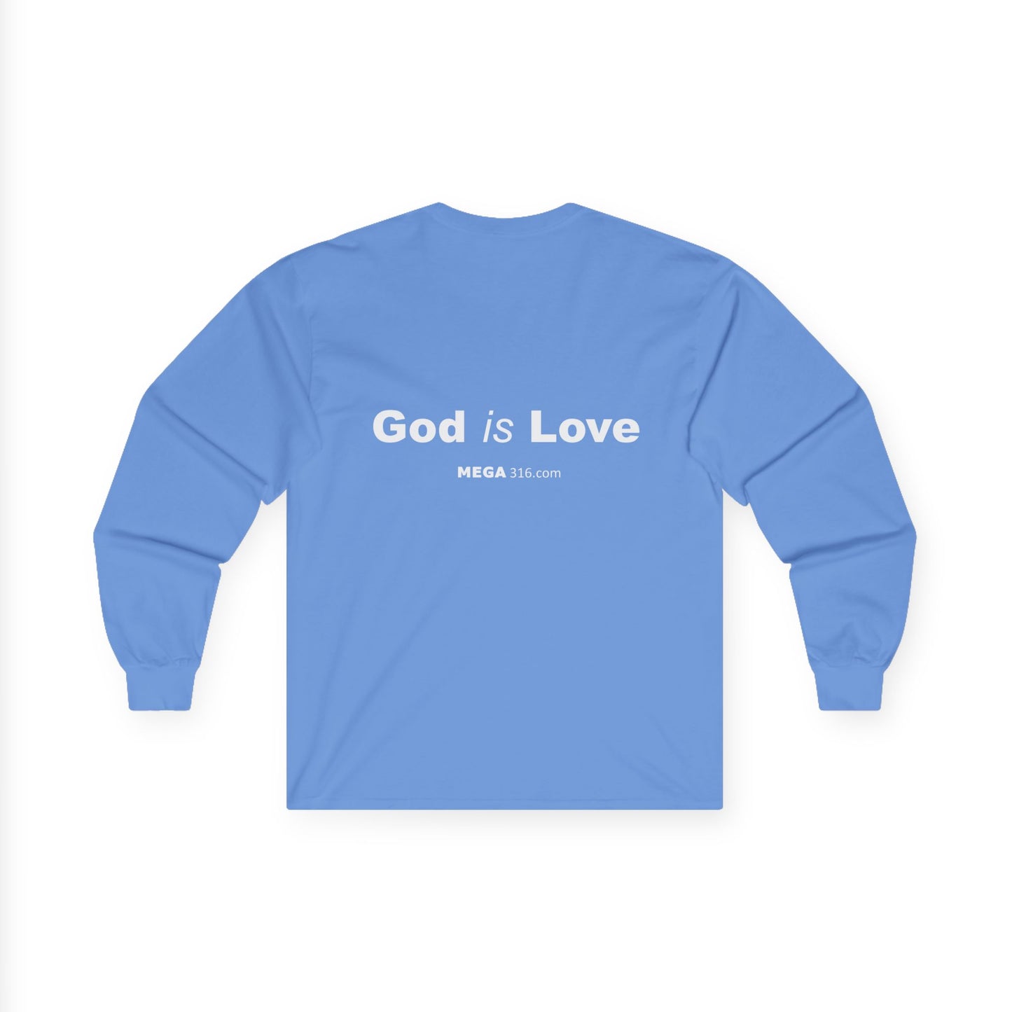 Unisex Ultra Cotton Long Sleeve Tee God is Love MSG
