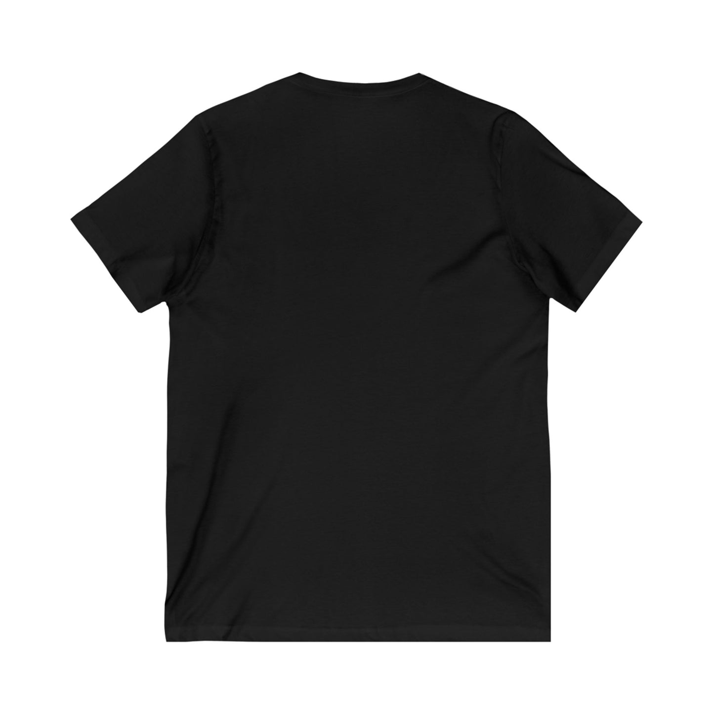 Unisex Jersey Short Sleeve V-Neck Tee LOGO