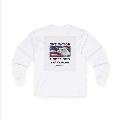 Winter Special Long Tee One Nation White Only MSG