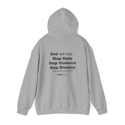 Unisex Heavy Blend™ Hooded Sweatshirt Stop Hate MSG