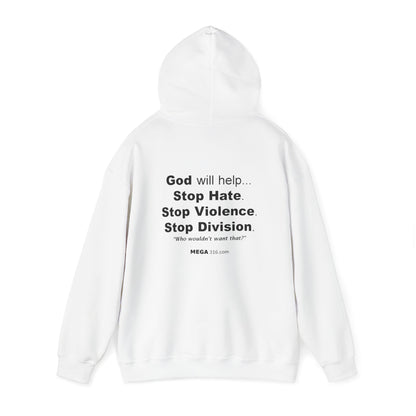 Unisex Heavy Blend™ Hooded Sweatshirt Stop Hate MSG