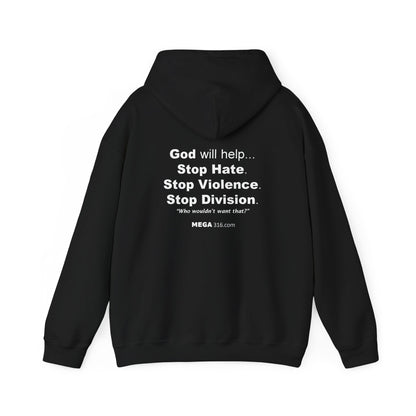 Unisex Heavy Blend™ Hooded Sweatshirt Stop Hate MSG