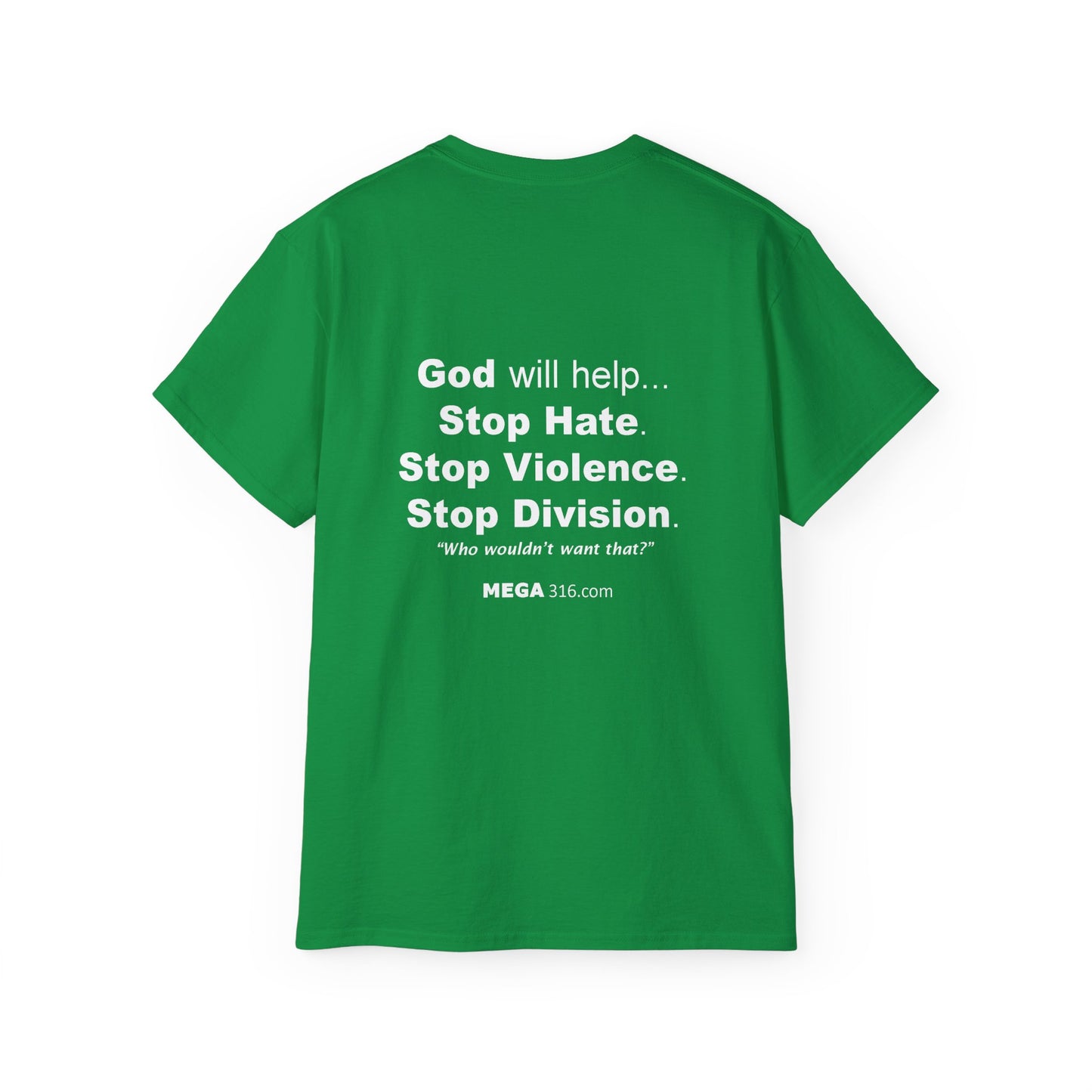 Unisex Ultra Cotton Tee Stop Hate MSG