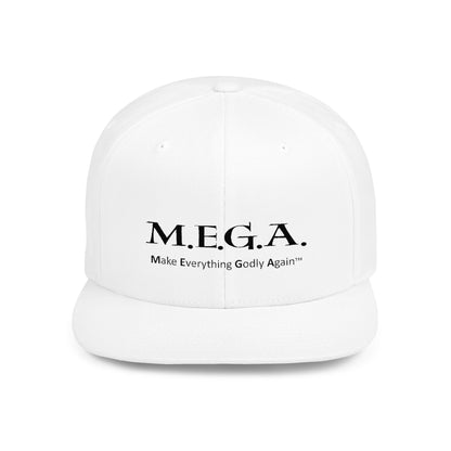 Flat Bill Snapback  LOGO
