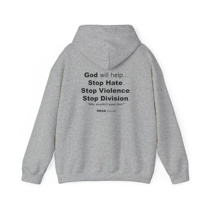 Unisex Heavy Blend™ Hooded Sweatshirt Stop Hate MSG