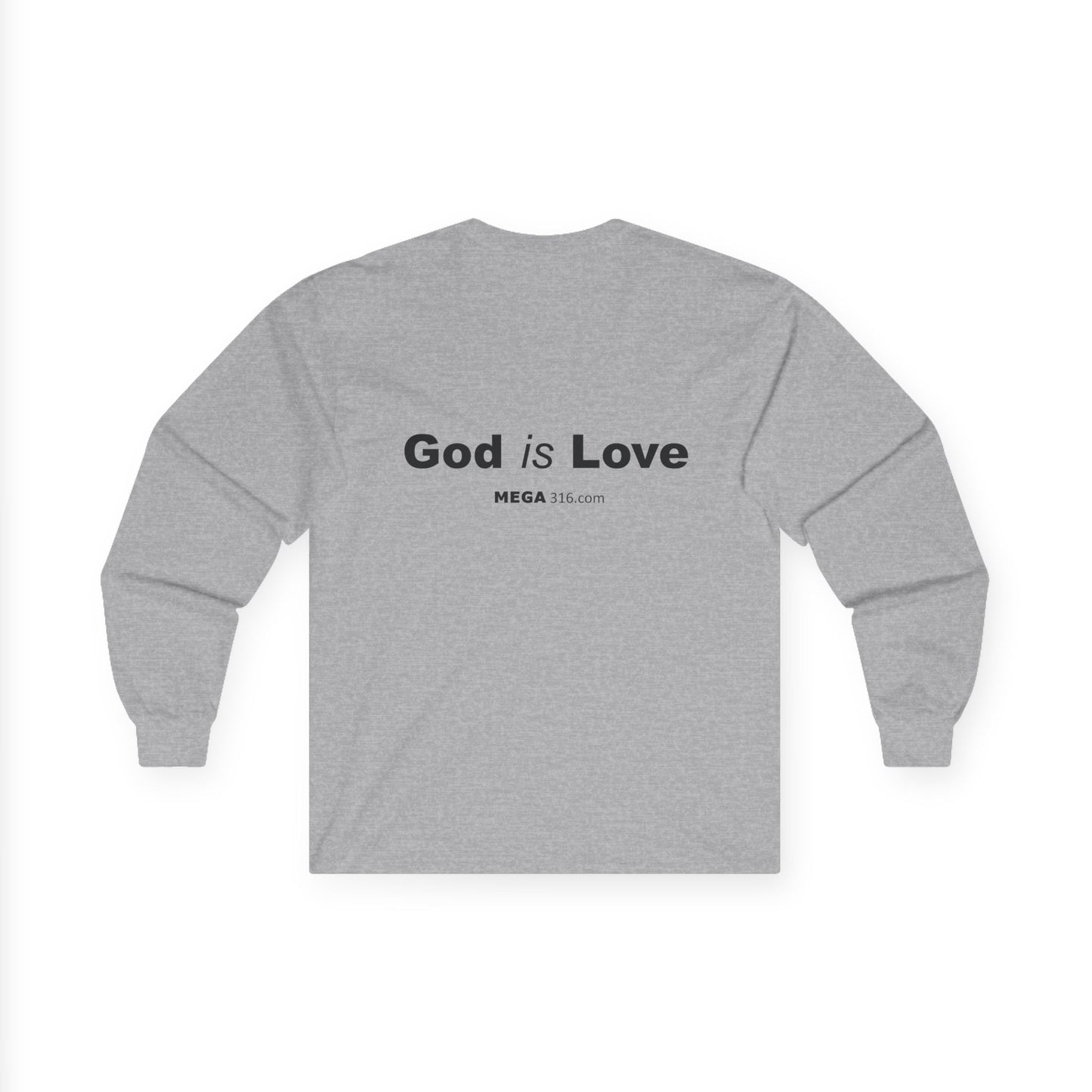 Unisex Ultra Cotton Long Sleeve Tee  God is Love MSG